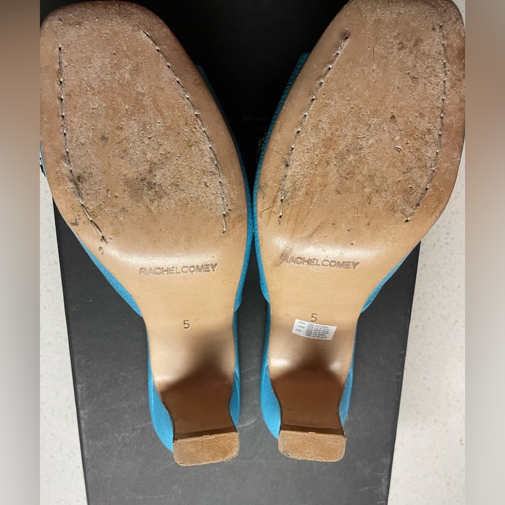 EUC / VGUC Rachel Comey Rhinestone Kitten Heels Sz 5 - Picture 6 of 16